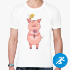 Мужская спортивная футболка