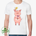 Мужская футболка органик