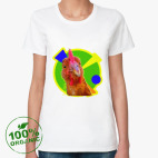 Женская футболка органик