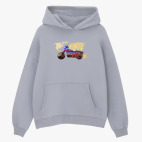 Толстовка худи оверсайз