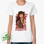 Женская футболка органик