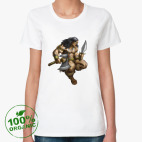 Женская футболка органик