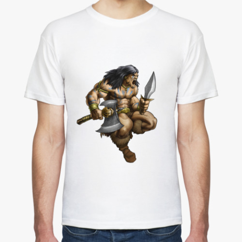 Футболка с принтом Варвар (Barbarian)