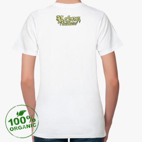 Женская футболка из органик-хлопка с принтом Urban Culture