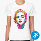 Женская спортивная футболка