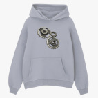 Толстовка худи оверсайз