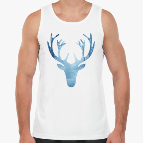 Майка с принтом Лесной олень / Wood deer