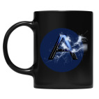 Кружка цветная UV-DTF