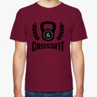 Кроссфит логотип с гирей