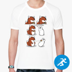 Мужская спортивная футболка