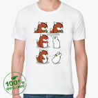 Мужская футболка органик