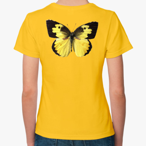 Женская футболка Крылья Бабочка