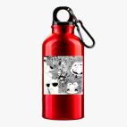 Металлическая бутылка 400 мл UV-DTF