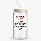 Банка с бамбуковой крышкой