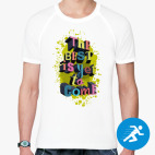 Мужская спортивная футболка