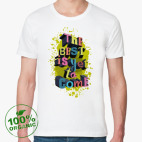 Мужская футболка органик