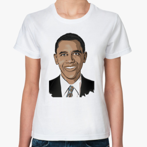 Классическая футболка Barack Obama