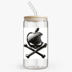 Банка с бамбуковой крышкой