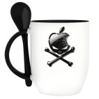 Кружка с ложкой