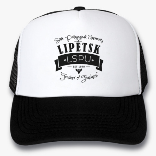 Кепка-тракер с принтом LSPU