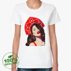 Женская футболка органик