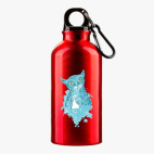 Металлическая бутылка 400 мл UV-DTF