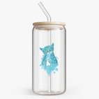 Банка с бамбуковой крышкой