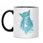 Кружка двухцветная