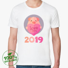 Мужская футболка органик