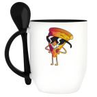 Кружка с ложкой