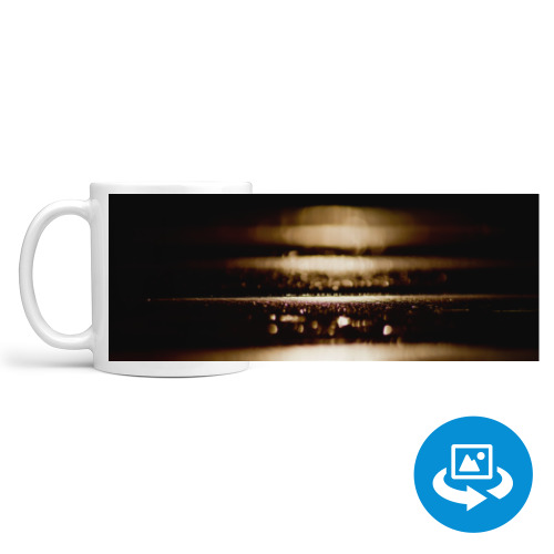 Кружка (круговая запечатка) с принтом Golden Doppler