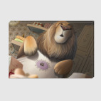 Холст 30 х 45 см Львиная кулинария