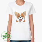 Женская футболка органик