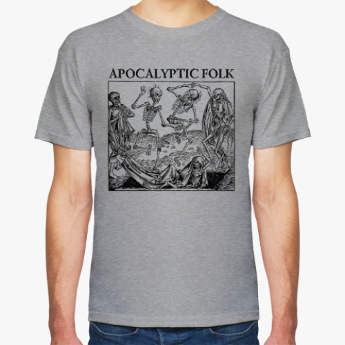 Футболка с принтом Apocalyptic Folk