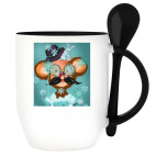 Кружка с ложкой