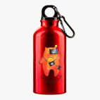 Металлическая бутылка 400 мл UV-DTF