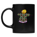 Кружка цветная UV-DTF