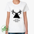 Женская футболка органик