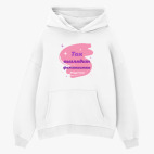 Толстовка худи оверсайз