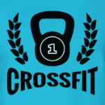 Кроссфит логотип с гирей