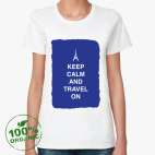 Женская футболка органик