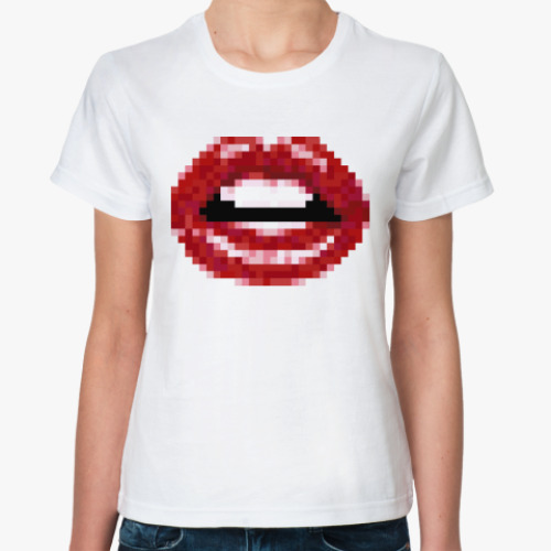 Классическая футболка Губы