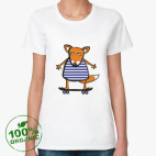 Женская футболка органик