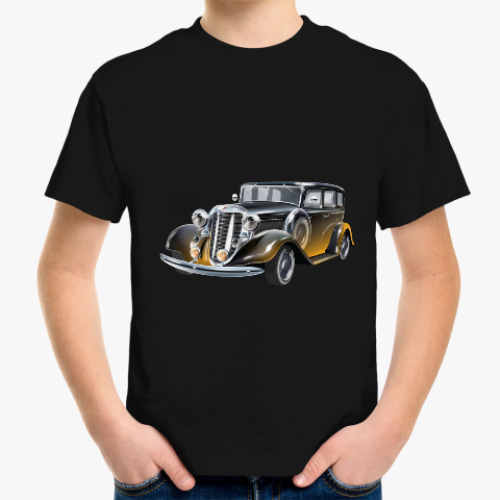 Детская футболка Retro Car
