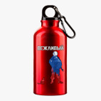 Металлическая бутылка 400 мл UV-DTF