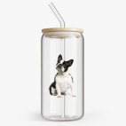 Банка с бамбуковой крышкой