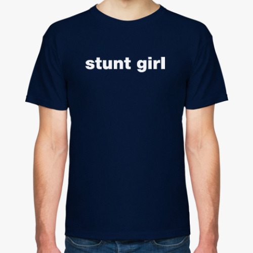 Футболка с принтом Stunt Girl