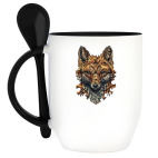 Кружка с ложкой