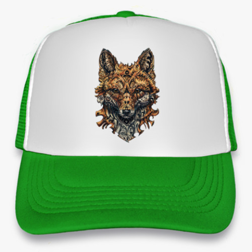 Кепка-тракер с принтом Mechanical Fox