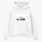 Толстовка худи оверсайз